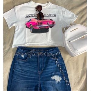 TILLYS | Graphic Women’s Crop Tee